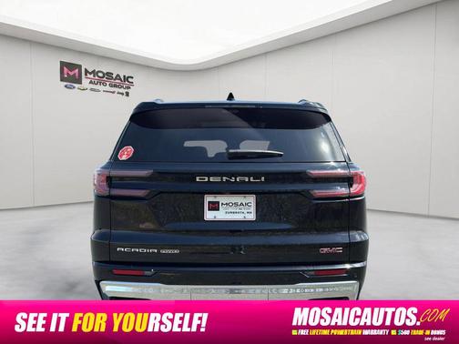 Ebony Twilight Metallic 2025 GMC Acadia Denali