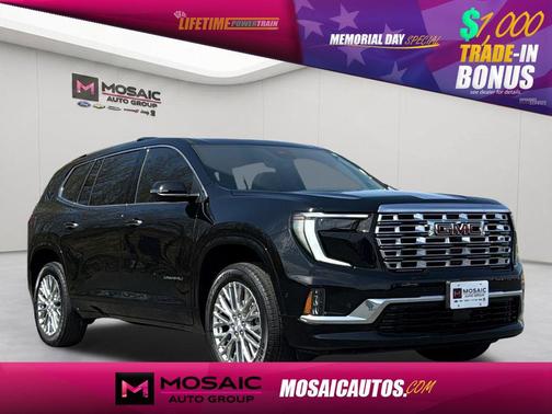 Ebony Twilight Metallic 2025 GMC Acadia Denali