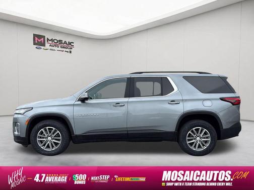 Sterling Gray Metallic 2023 Chevrolet Traverse LT Cloth