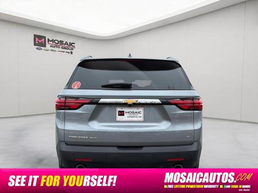 Sterling Gray Metallic 2023 Chevrolet Traverse LT Cloth