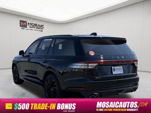 Infinite Black Metallic Clearcoat 2025 Lincoln Aviator Reserve AWD