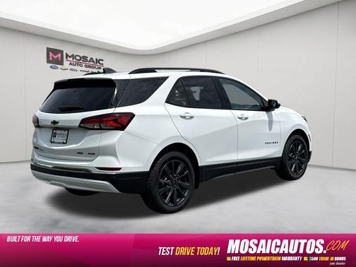 Summit White 2022 Chevrolet Equinox AWD RS