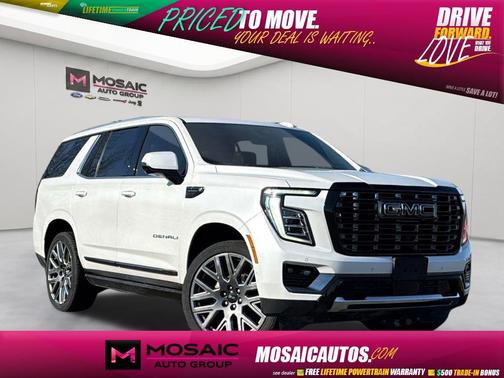 White 2025 GMC Yukon Denali Ultimate