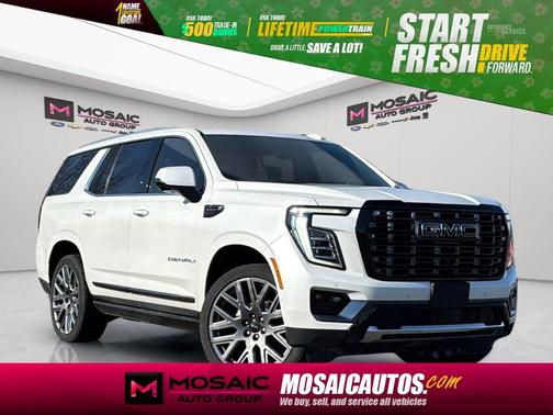 White 2025 GMC Yukon Denali Ultimate