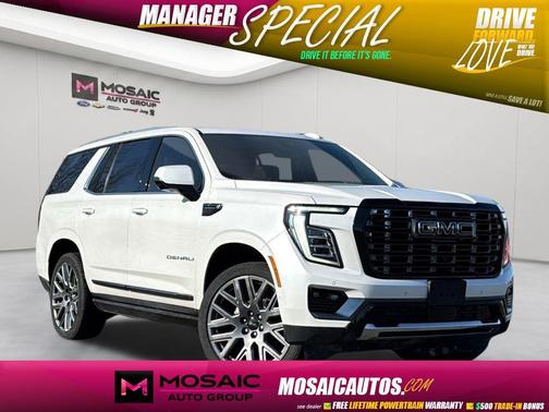 White 2025 GMC Yukon Denali Ultimate