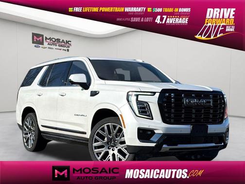 White 2025 GMC Yukon Denali Ultimate