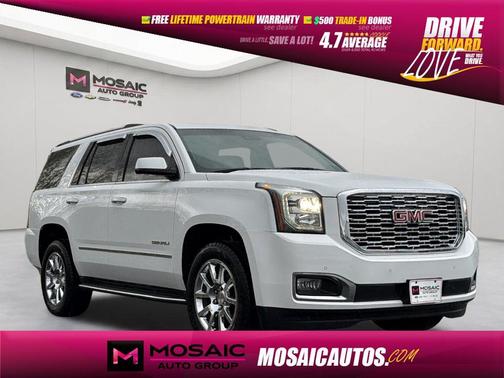 Summit White 2019 GMC Yukon Denali