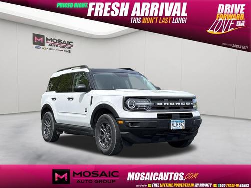 Oxford White 2023 Ford Bronco Sport Big Bend