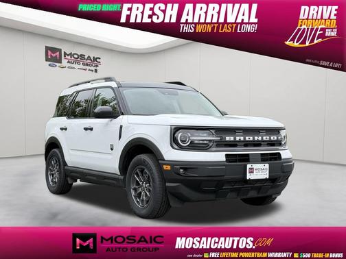 Oxford White 2023 Ford Bronco Sport Big Bend