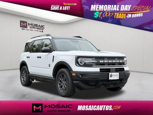 Oxford White 2023 Ford Bronco Sport Big Bend