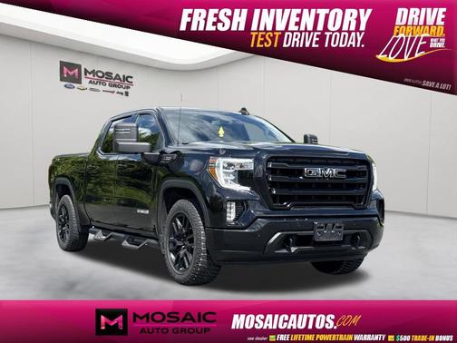 Onyx Black 2021 GMC Sierra 1500 Elevation