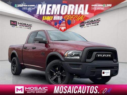 2021 RAM 1500 Classic Warlock Quad Cab 4x4 6'4' Box