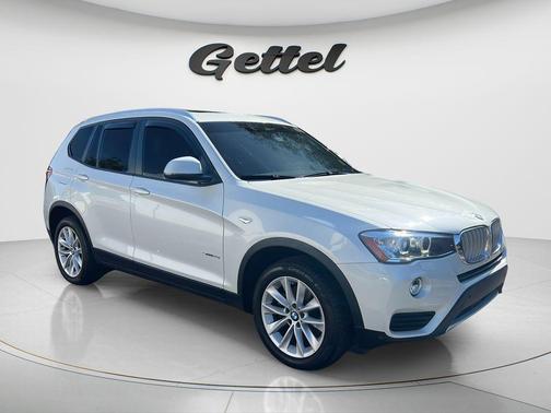 White Metallic 2016 BMW X3 sDrive28i