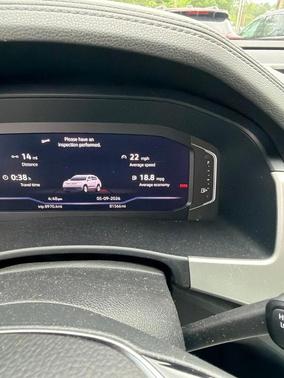Pacific Blue 2019 Volkswagen Atlas 3.6L SEL Premium