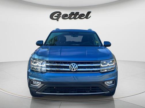 Pacific Blue 2019 Volkswagen Atlas 3.6L SEL Premium