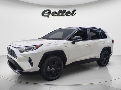 Midnight Black Metallic 2021 Toyota RAV4 Hybrid XSE