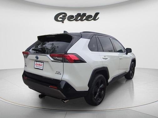 Midnight Black Metallic 2021 Toyota RAV4 Hybrid XSE