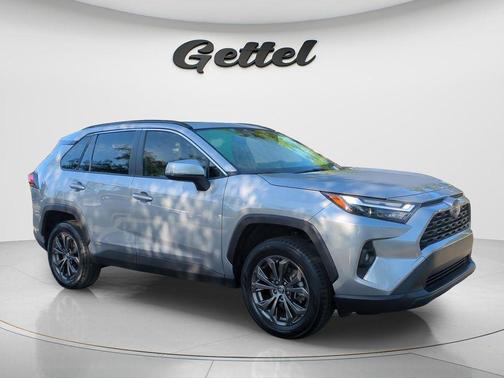 Silver Sky Metallic 2023 Toyota RAV4 Hybrid XLE Premium