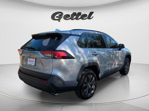 Silver Sky Metallic 2023 Toyota RAV4 Hybrid XLE Premium