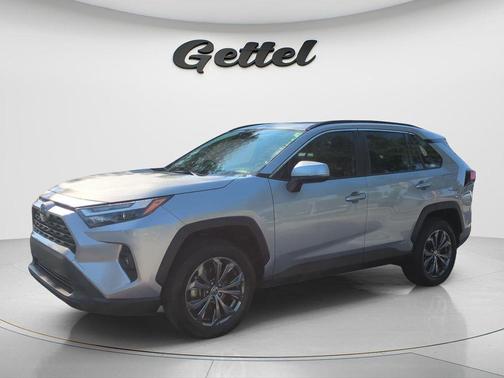 Silver Sky Metallic 2023 Toyota RAV4 Hybrid XLE Premium
