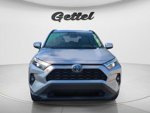 Silver Sky Metallic 2023 Toyota RAV4 Hybrid XLE Premium