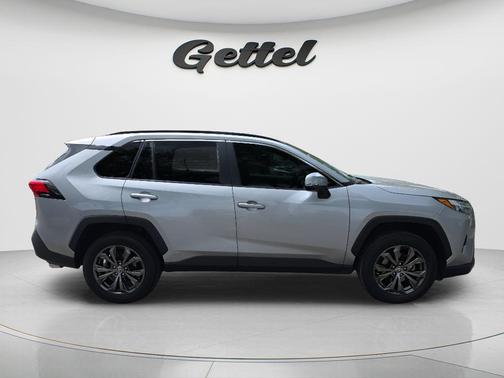 Silver Sky Metallic 2023 Toyota RAV4 Hybrid XLE Premium
