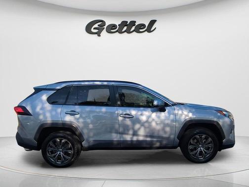 Silver Sky Metallic 2023 Toyota RAV4 Hybrid XLE Premium