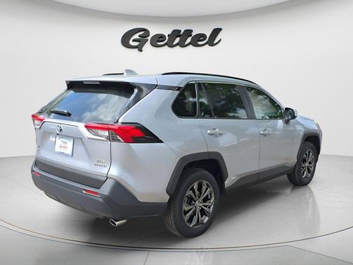 Silver Sky Metallic 2023 Toyota RAV4 Hybrid XLE Premium