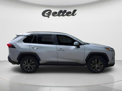 Silver Sky Metallic 2023 Toyota RAV4 Hybrid XLE Premium