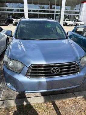 Blue 2008 Toyota Highlander Sport