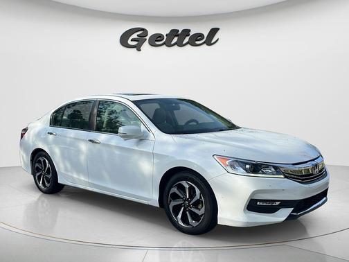 White Orchid Pearl 2016 Honda Accord EX