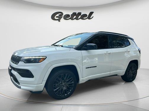 Bright White Clearcoat 2023 Jeep Compass High Altitude