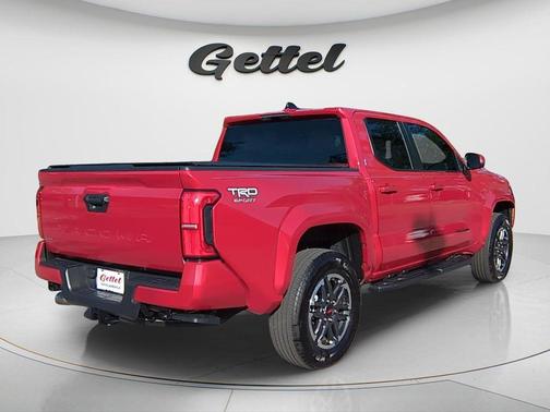 Red 2025 Toyota Tacoma TRD Sport