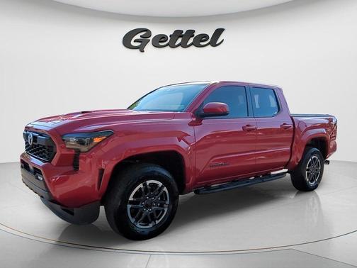 Red 2025 Toyota Tacoma TRD Sport