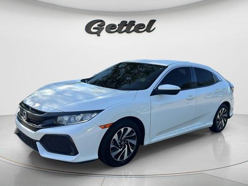 White Orchid Pearl 2017 Honda Civic LX