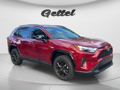 Ruby Flare Pearl 2023 Toyota RAV4 Hybrid LE