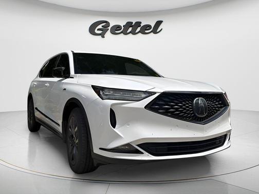Platinum White Pearl 2022 Acura MDX A-Spec