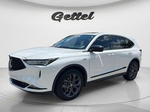 Platinum White Pearl 2022 Acura MDX A-Spec