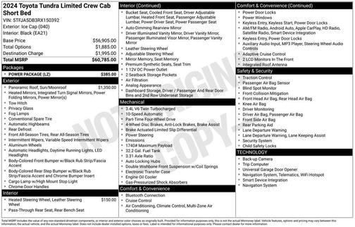 2024 Toyota Tundra Limited