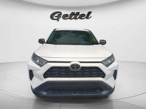 Super White 2021 Toyota RAV4 LE