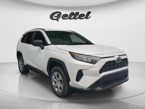 Super White 2021 Toyota RAV4 LE