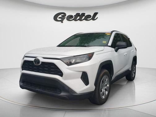 Super White 2021 Toyota RAV4 LE