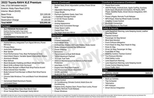 2022 Toyota RAV4 XLE Premium