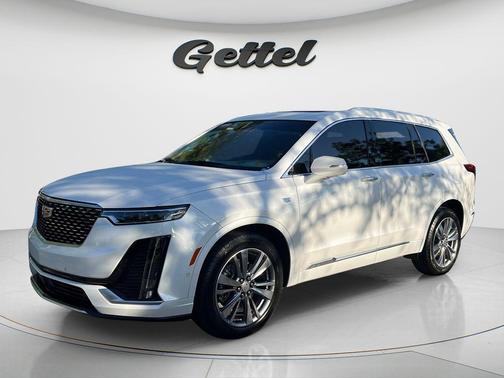 Crystal White Tricoat 2023 Cadillac XT6 Premium Luxury FWD
