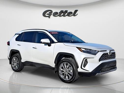 Wind Chill Pearl 2025 Toyota RAV4 XLE Premium