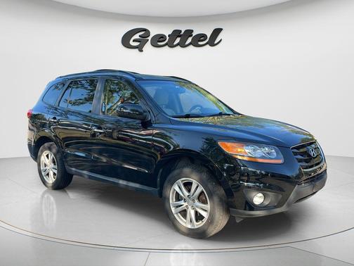Phantom Black Metallic 2010 Hyundai SANTA FE Limited
