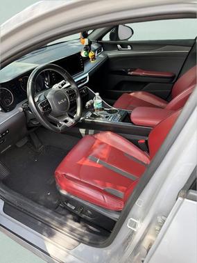 Gray 2022 Kia K5 GT-Line