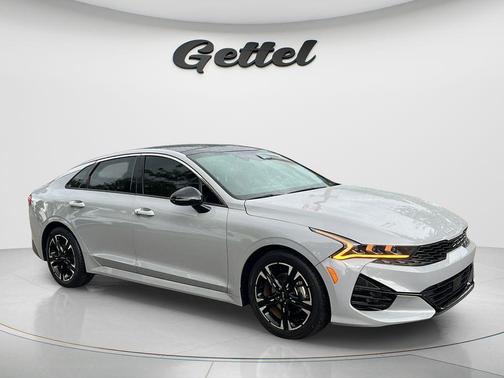 Gray 2022 Kia K5 GT-Line
