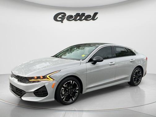 Gray 2022 Kia K5 GT-Line