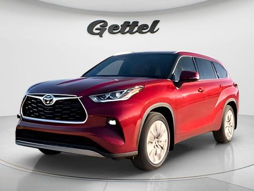 Ruby Flare Pearl 2022 Toyota Highlander Hybrid XLE